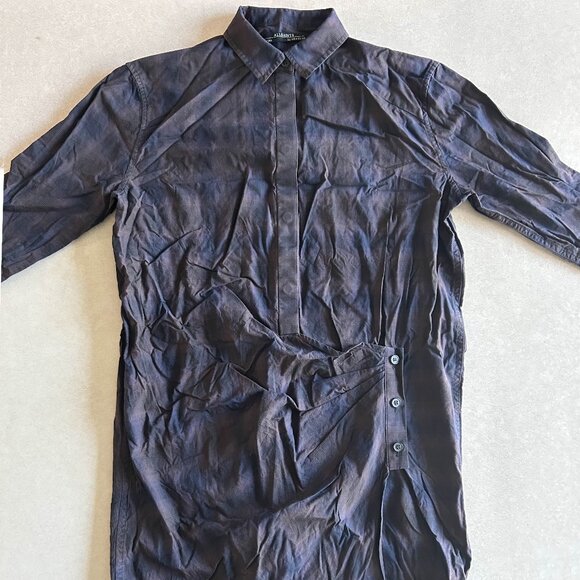 AllSaints Irma Plaid Shirt Dress ASO Spencer Hastings - Picture 7 of 12